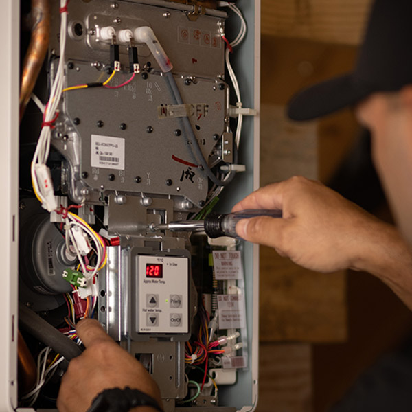 repairing a tankless water heater